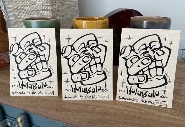 Mr Hula Balu certificate of authenticity